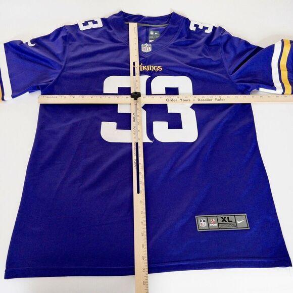 Nike On Field Stitched Minnesota Vikings Dalvin Cook Mens XL - Picture 4 of 8